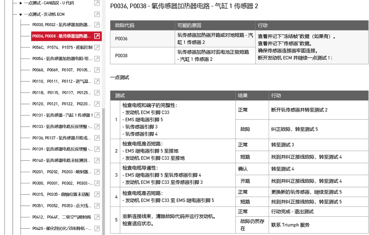 Triumph 凯旋2026 Tiger900GT维修手册 PDF|简体中文+故障代码解析+全车扭矩表|摩托车维修DIY工具资料