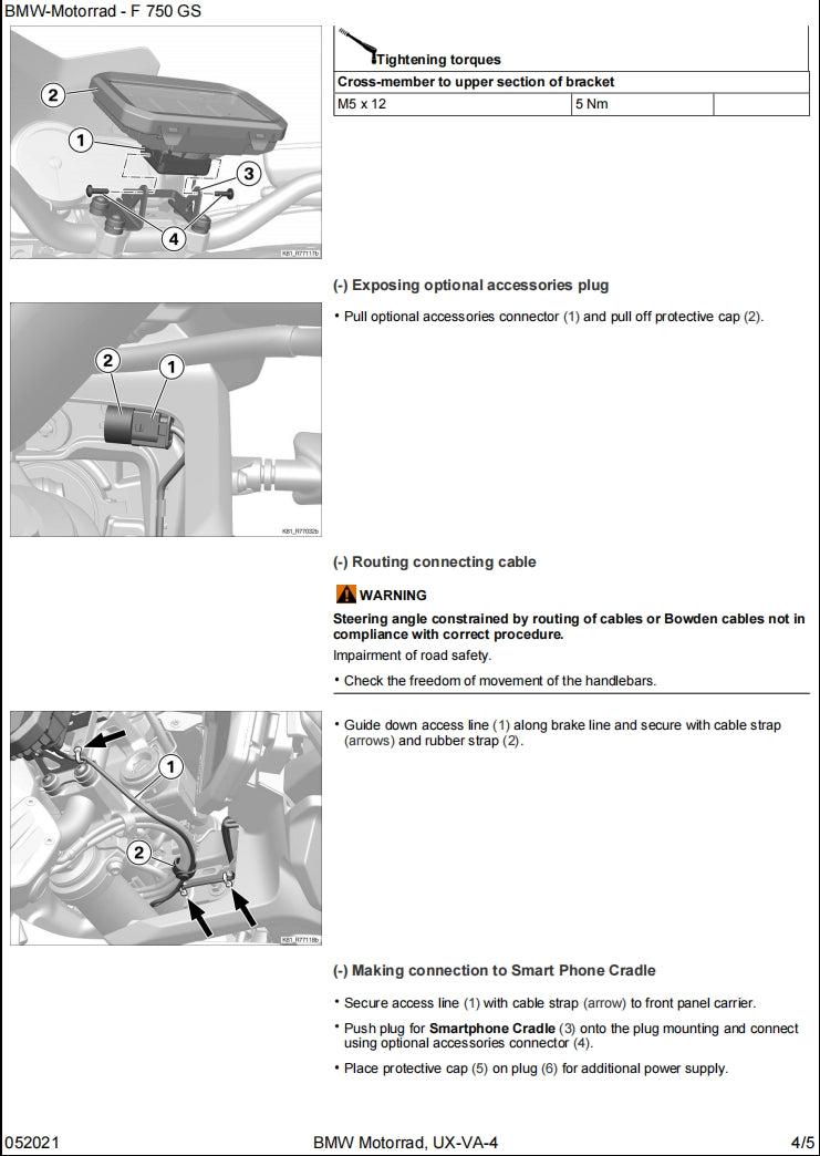 適用於BMW F750GS service manual 维修資料 英文和简体中文全车线路图故障代码分析扭矩维修DIY工具