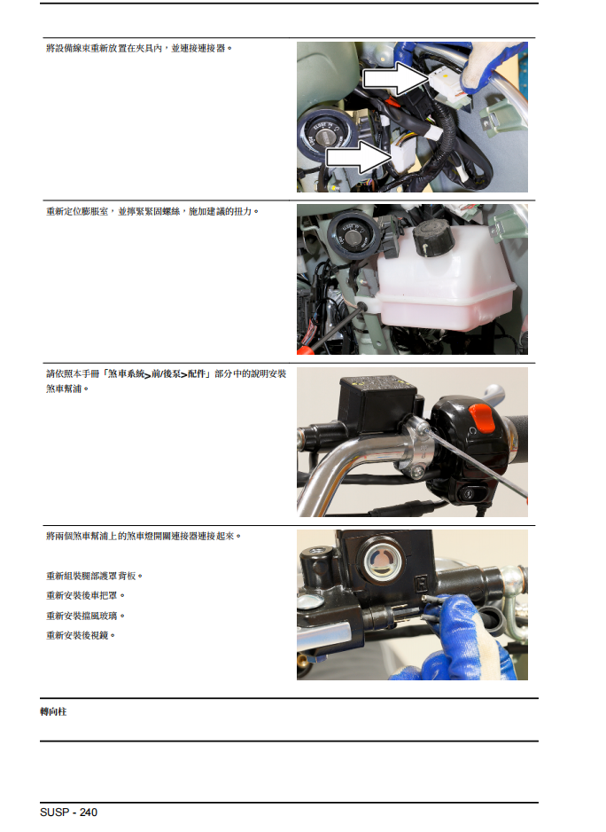 2021 VESPA six300 hpe維修手冊 PDF(意大利語+繁體)|全車拆解圖|扭力規格|原廠維修資料與 DIY 保養指南