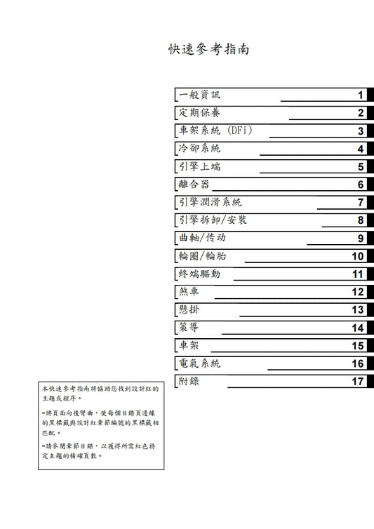 2013川崎KX250F維修參考資料(含英文原文與繁體譯文,含扭矩、電路、故障碼)