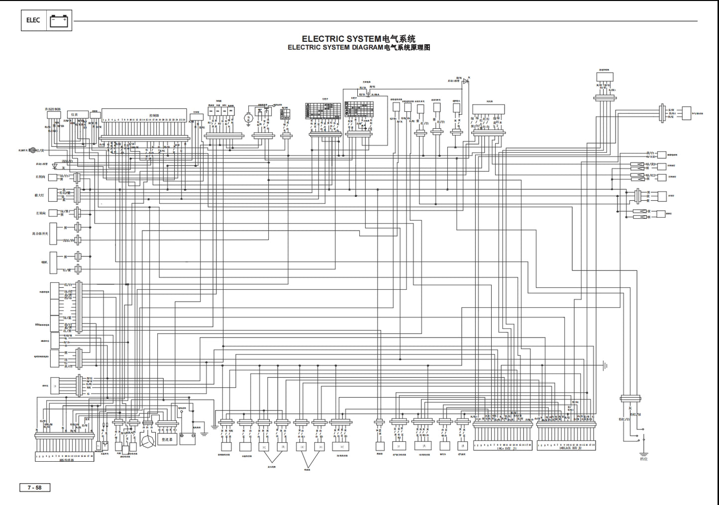 適用於QJMOTO QJ750-7A 钱江 骁750 维修資料简体中文英文全车线路图零件扭矩表摩托车DIY维修工具