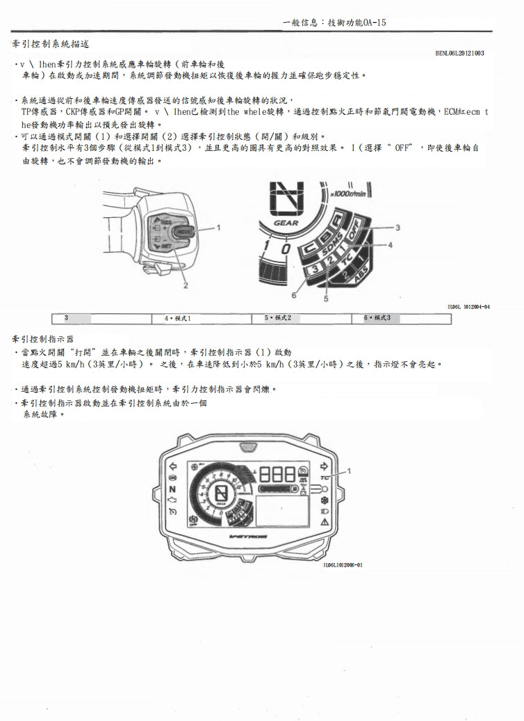 適用於2020 鈴木DL1050RC維修參考資料（含英文原文與繁體譯文，含扭矩、電路、故障碼）