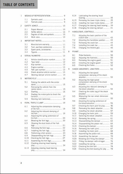 適用於2019 KTM 1290 Super Adventure R service manual 维修資料 英文和简体中文全车线路图故障代码分析扭矩维修 service manual DIY工具