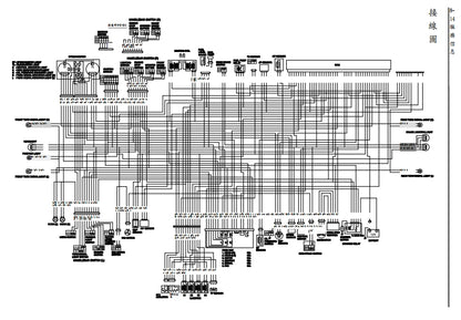 適用於2001 鈴木GSX1400維修參考資料（含英文原文與繁體譯文，含扭矩、電路、故障碼）適用於