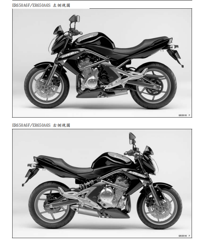 2006 川崎 ninja650 ER6N維修手冊 PDF（英文＋繁體）｜全車拆解圖｜扭力規格｜原廠維修資料與 DIY 保養指南