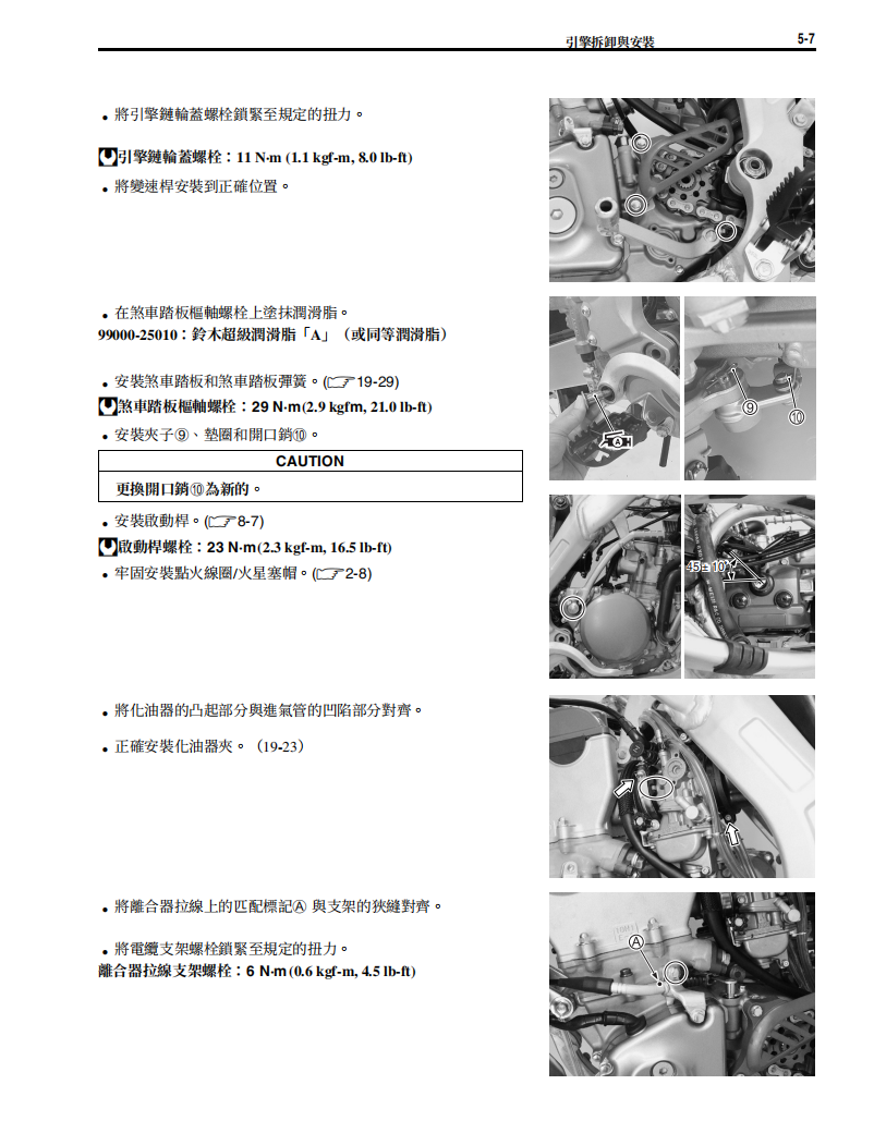 2008 鈴木RM Z250維修手冊 PDF（英文＋繁體）｜全車拆解圖｜扭力規格｜原廠維修資料與 DIY 保養指南