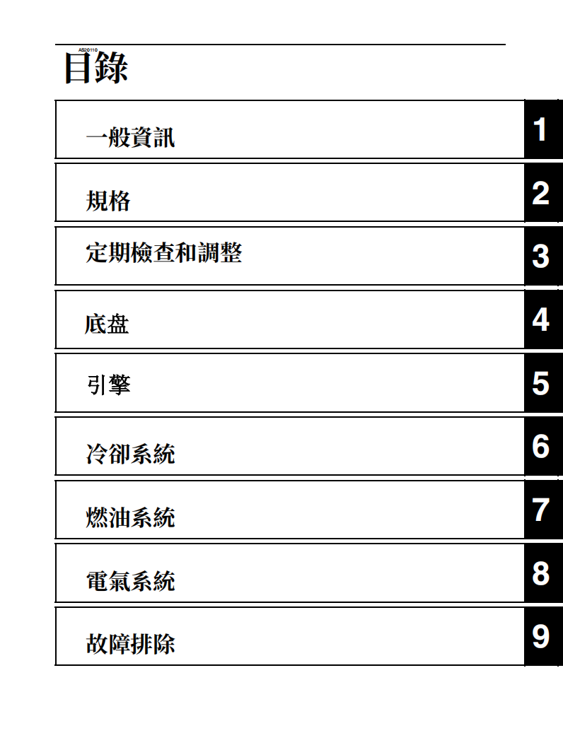 Yamaha 2009 TMAX500维修手册 PDF｜繁體中文＋故障代码解析＋全车扭矩表｜摩托车维修DIY工具资料