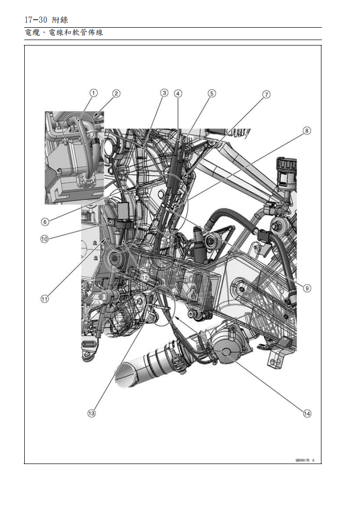 2011 Z1000SX ninja1000 維修手冊 PDF（英文＋繁體）｜全車拆解圖｜扭力規格｜原廠維修資料與 DIY 保養指南