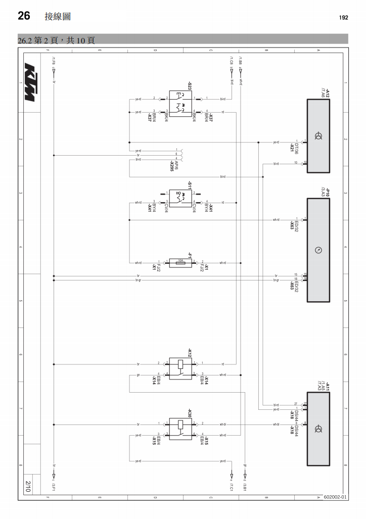 2012 KTM 690 Enduro維修手冊 PDF（英文＋繁體）｜全車拆解圖｜扭力規格｜原廠維修資料與 DIY 保養指南