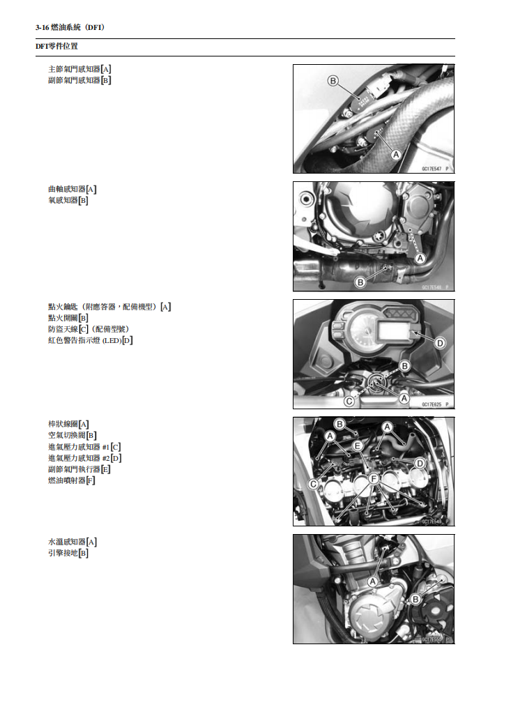 kawasaki 2012 versys1000維修手冊 PDF（英文＋繁體）｜全車拆解圖｜扭力規格｜原廠維修資料與 DIY 保養指南