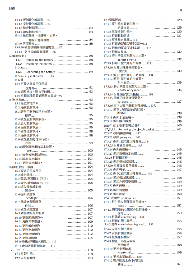 2013 KTM 990 SMR維修手冊 PDF（英文＋繁體）｜全車拆解圖｜扭力規格｜原廠維修資料與 DIY 保養指南