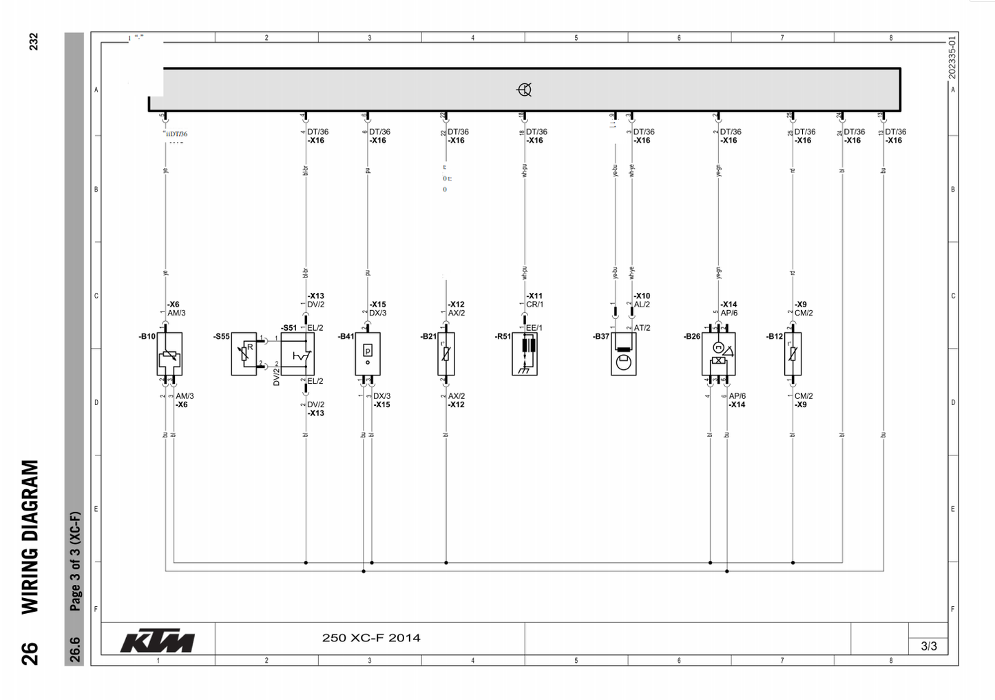 2014 KTM 250SX維修手冊 PDF（英文＋繁體）｜全車拆解圖｜扭力規格｜原廠維修資料與 DIY 保養指南