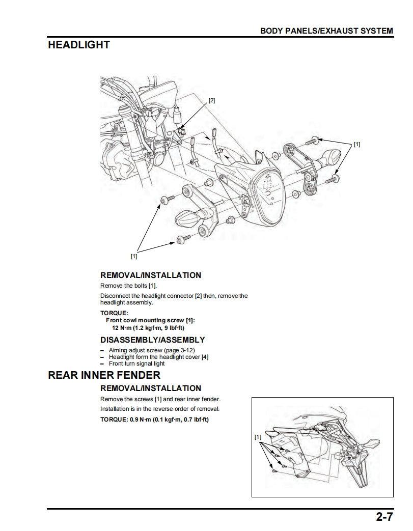 適用於2014 Honda MSX125 service manual 维修資料 英文和简体中文全车线路图故障代码分析扭矩维修DIY工具