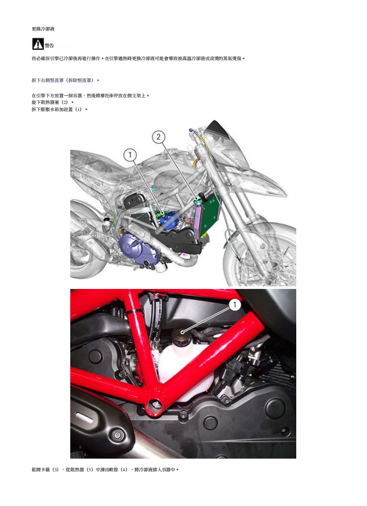 2014 hypermotard 821 骇客821維修手冊 PDF（英文＋繁體）｜全車拆解圖｜扭力規格｜原廠維修資料與 DIY 保養指南