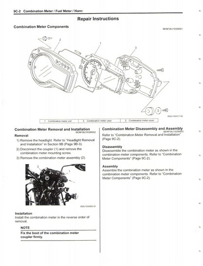 適用於2015 SUZUKI GSX-S750 service manual 维修資料 英文和简体中文全车线路图故障代码分析扭矩维修DIY工具