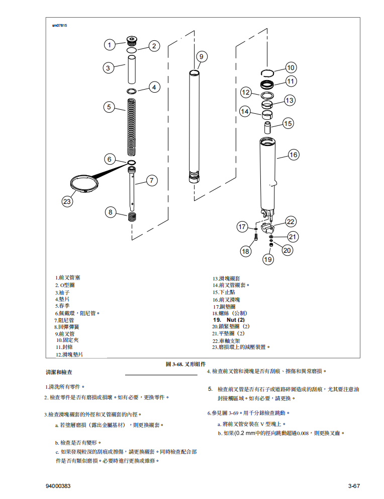 2017 哈雷 Touring維修手冊 PDF（英文＋繁體）｜全車拆解圖｜扭力規格｜原廠維修資料與 DIY 保養指南