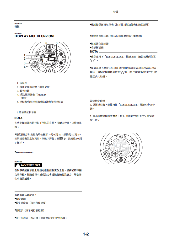 2018雅馬哈Aerox 4維修手冊 PDF（意大利語＋繁體）｜全車拆解圖｜扭力規格｜原廠維修資料與 DIY 保養指南