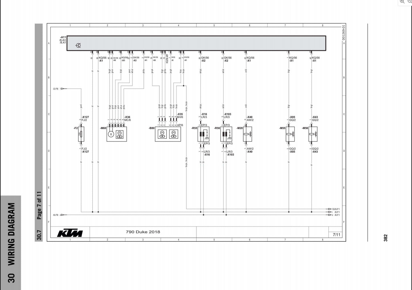 適用於2018 KTM Duke790 service manual 维修資料 英文和简体中文全车线路图故障代码分析扭矩维修 service manual DIY工具