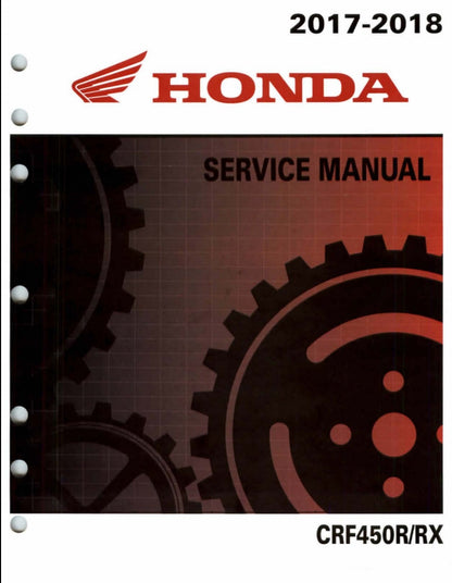 適用於2018 honda crf450r crf450rx service manual 维修資料 英文和简体中文全车线路图故障代码分析扭矩维修DIY工具