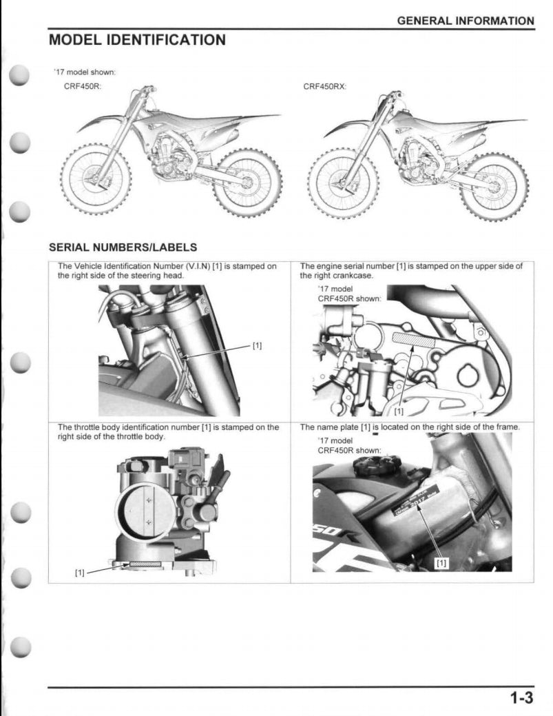 適用於2018 honda crf450r crf450rx service manual 维修資料 英文和简体中文全车线路图故障代码分析扭矩维修DIY工具