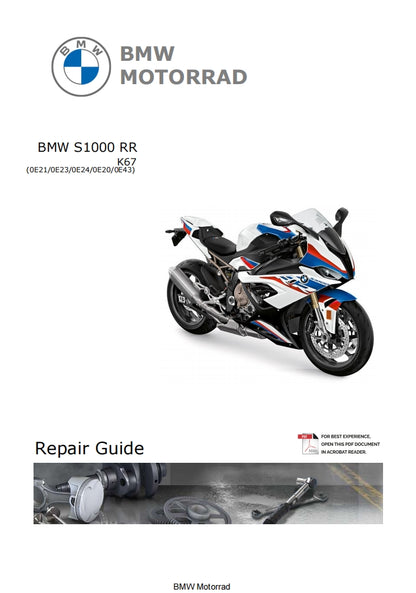 適用於2019 BMW s1000rr k67 service manual 维修資料 英文和简体中文全车线路图故障代码分析扭矩维修DIY工具