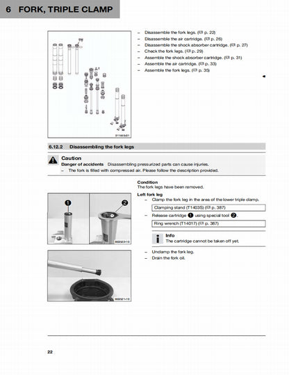 適用於2019 Husqvarna FC350 FX350 service manual