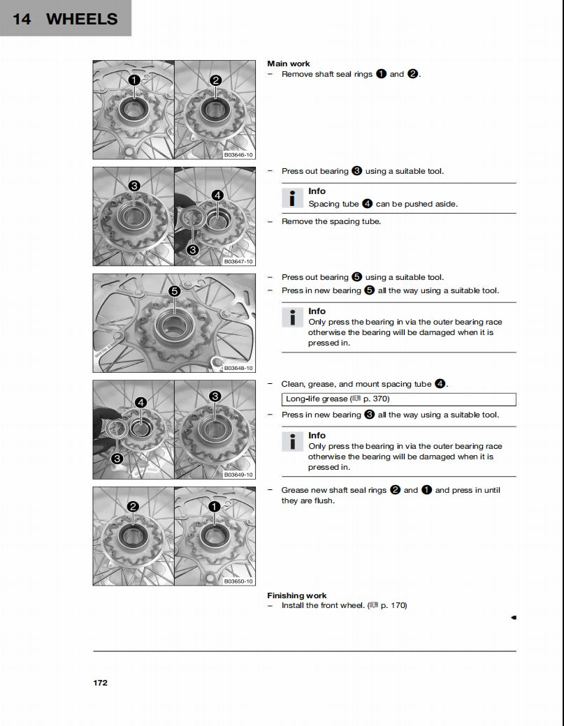 適用於2019 Husqvarna FC350 FX350 service manual