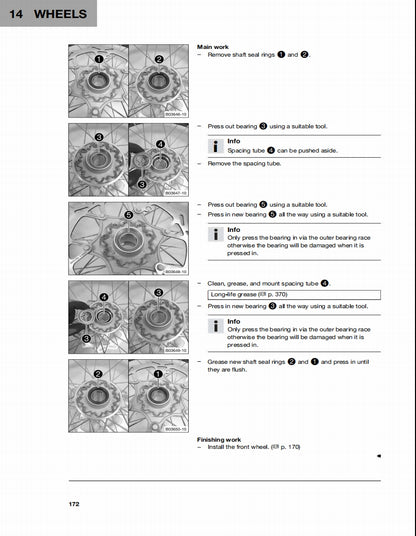 適用於2019 Husqvarna FC350 FX350 service manual