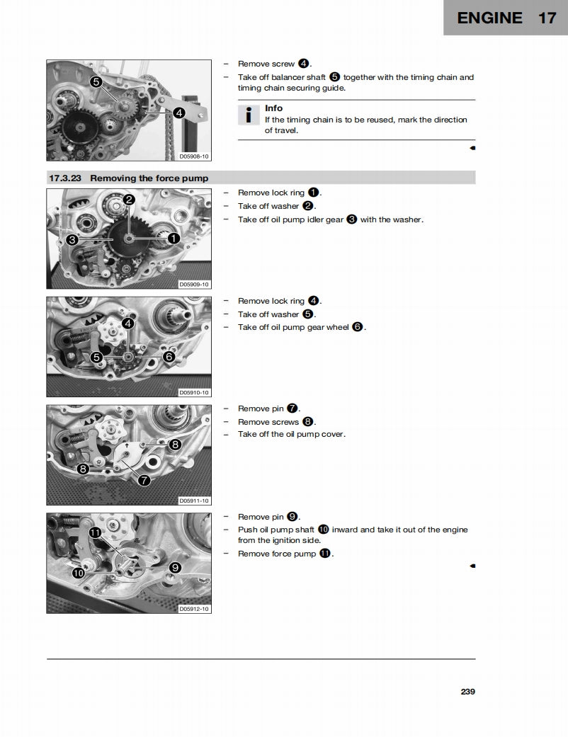 適用於2019 Husqvarna FC350 FX350 service manual