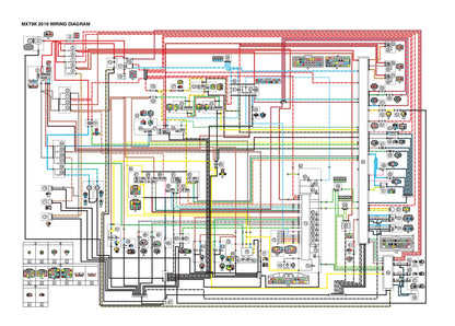 yamaha 2019 MXT9K NIKEN Service Manual Vehicle parts disassembly diagram fault code query vehicle torque data and circuit diagram