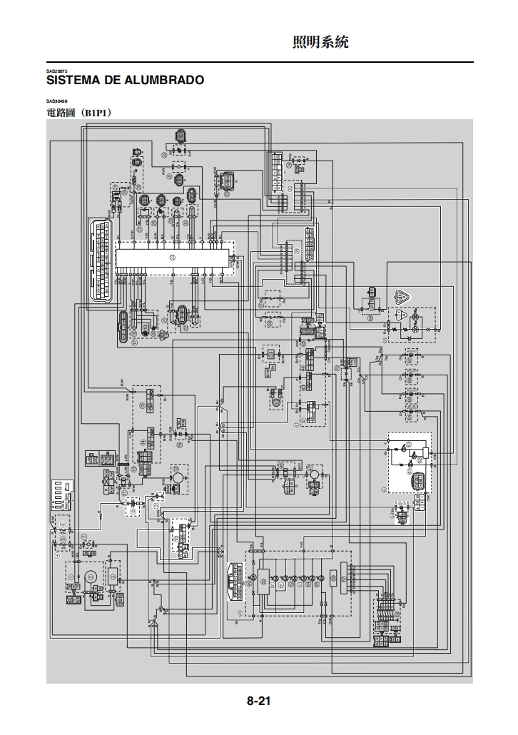 2019 雅马哈R15 V3維修手冊 PDF（西班牙语＋繁體）｜全車拆解圖｜扭力規格｜原廠維修資料與 DIY 保養指南