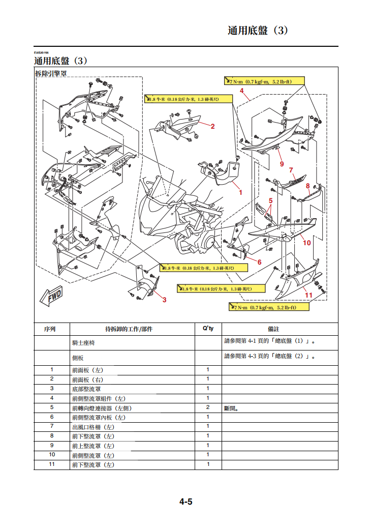 2019雅馬哈YZF-R25維修手冊 PDF（英文＋繁體）｜全車拆解圖｜扭力規格｜原廠維修資料與 DIY 保養指南