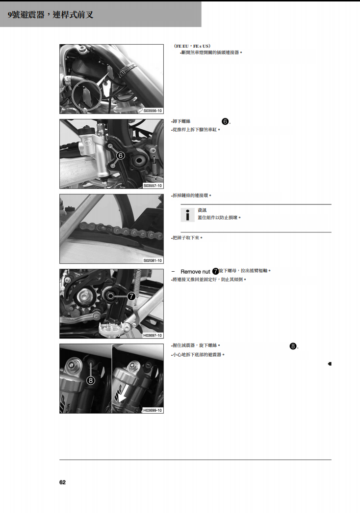 2020 Husqvarna FE350維修手冊 PDF（英文＋繁體）｜全車拆解圖｜扭力規格｜原廠維修資料與 DIY 保養指南