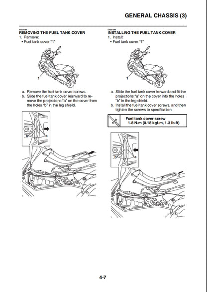 適用於2021 NMAX125 service manual 维修資料 英文和简体中文全车线路图故障代码分析扭矩维修DIY工具