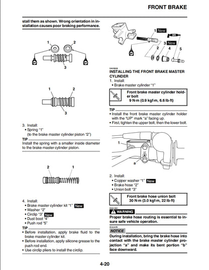 適用於2021 Yamaha yz250 yz250x service manual 维修資料 英文和简体中文全车线路图故障代码分析扭矩维修DIY工具