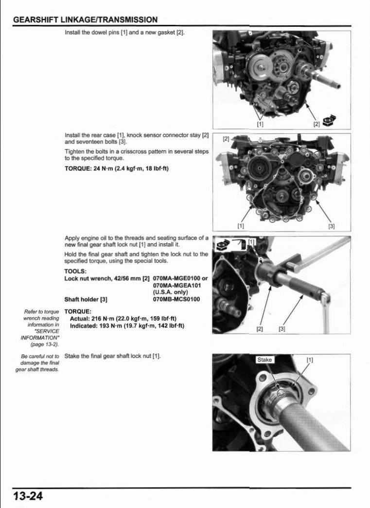 適用於Honda 2021-2024 Gold Wing 1800 Service Manual 本田金翼维修資料 英文和简体中文全车线路图故障代码分析扭矩维修DIY工具