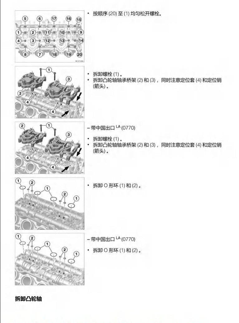 2023-2024 BMW宝马S1000R维修手册简体中文全车扭矩表维修DIY工具PDF下载