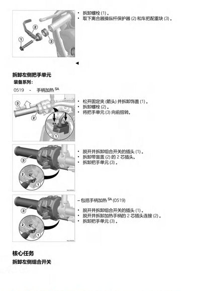 2023-2024 BMW宝马S1000R维修手册简体中文全车扭矩表维修DIY工具PDF下载