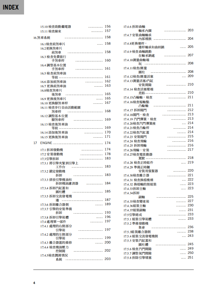 2023 KTM 250SX維修手冊 PDF（英文＋繁體）｜全車拆解圖｜扭力規格｜原廠維修資料與 DIY 保養指南
