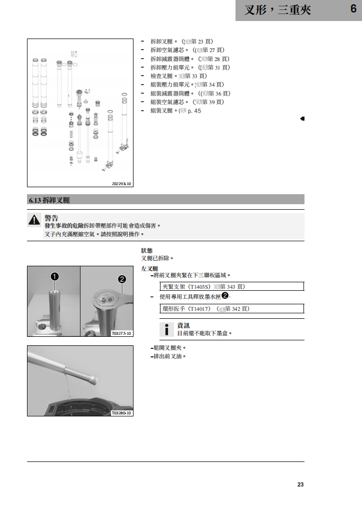 2023 KTM 250SX維修手冊 PDF（英文＋繁體）｜全車拆解圖｜扭力規格｜原廠維修資料與 DIY 保養指南