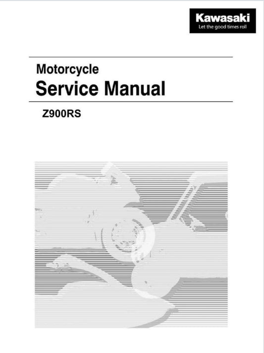 適用於Kawasaki 2020 Z 900RS service manual 维修資料 英文和简体中文全车线路图故障代码分析扭矩维修DIY工具
