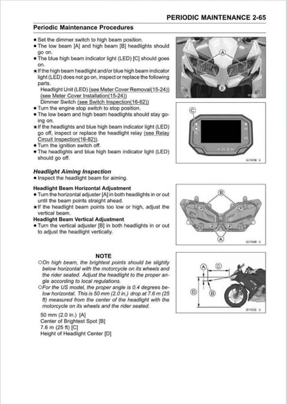 適用於Kawasaki 2020-2021 Ninja650  service manual 维修資料 英文和简体中文全车线路图故障代码分析扭矩维修DIY工具