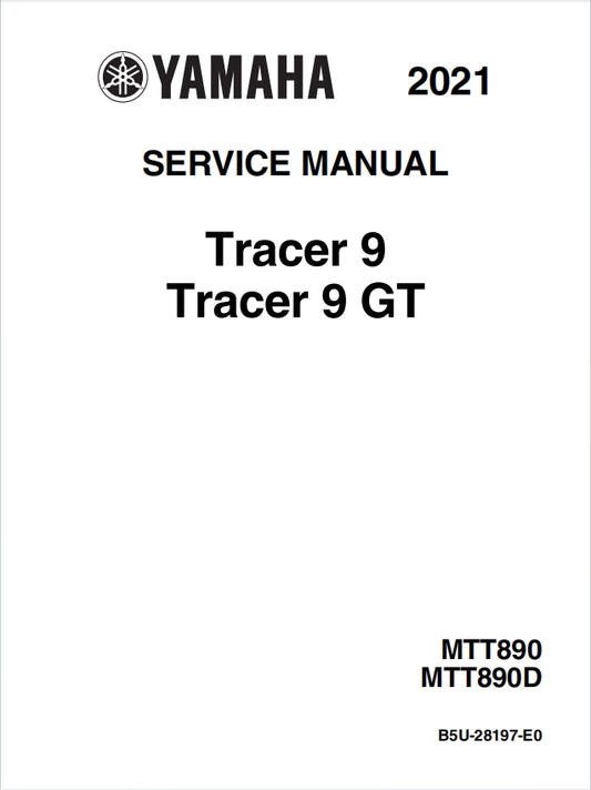 適用於Yamaha 2021 Tracer 900 TDM900 Service Manual 维修資料 英文和简体中文全车线路图故障代码分析扭矩维修DIY工具