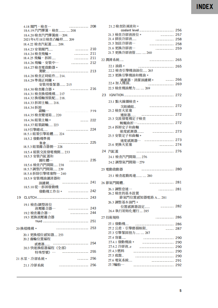 2024 KTM 350EXC 維修手冊 PDF（英文＋繁體）｜全車拆解圖｜扭力規格｜原廠維修資料與 DIY 保養指南