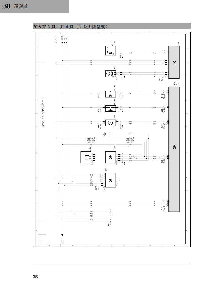 2026 Husqvarna TE250 TE300維修手冊 PDF（英文＋繁體）｜全車拆解圖｜扭力規格｜原廠維修資料與 DIY 保養指南