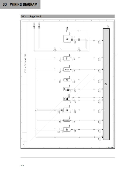 KTM 2023 250SX F XC F T Service Manual Vehicle parts disassembly diagram fault code query vehicle torque data and circuit diagram