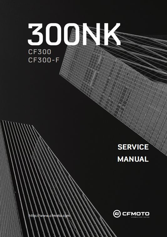 2020 CFMOTO 300NK service manual repair manual workshop manual wiring diagram PDF download