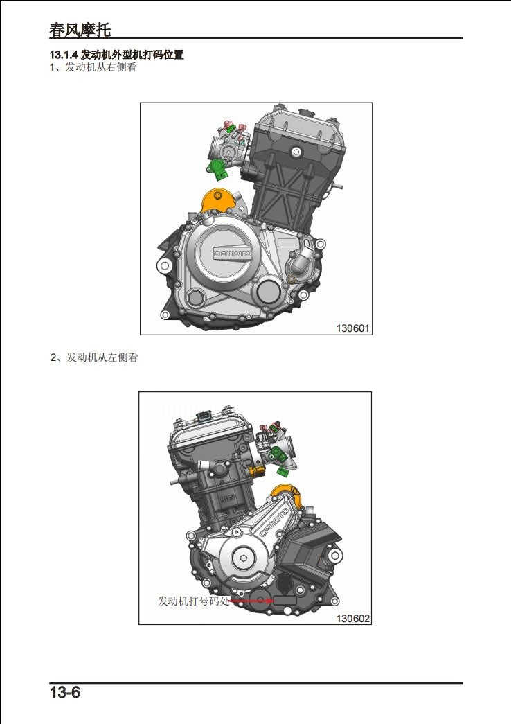 適用於2022-2023春风 CF250-6  300SR 250SR service manual 维修資料简体中文全车线路图零件扭矩表摩托车维修工具DIY