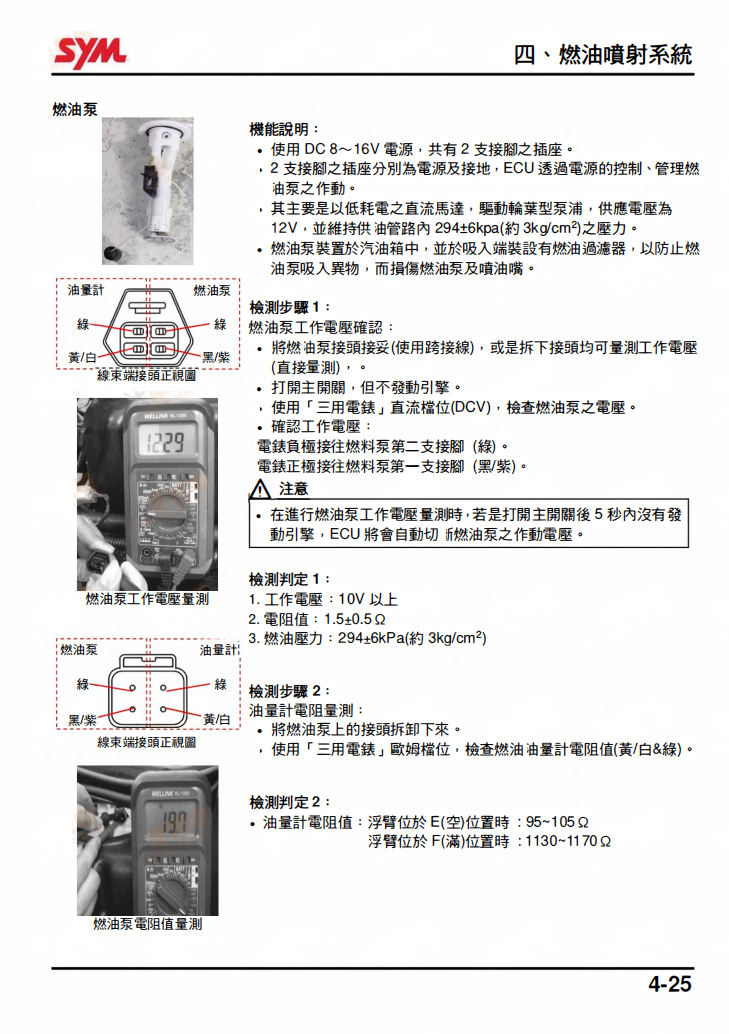 三陽SYM 劍齒虎400 ADXTG400維修手冊參考資料（官方繁體，含扭矩、拆解圖、電路圖）