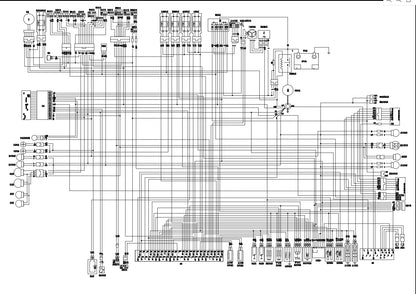 適用於2018春风CFmoto 650国宾维修資料650TR-G 全车线路图故障代码分析扭矩维修DIY工具